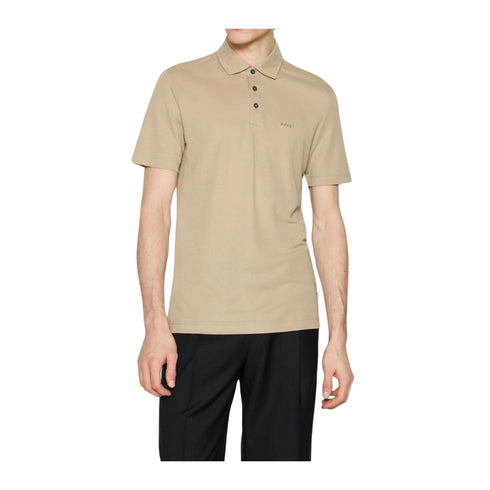 Boss Polo Polo Uomo modello Press 55 Beige - Francavilla Moda